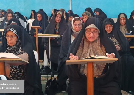 نجوای عاشقانه مادران فریدونکناری در روز عرفه