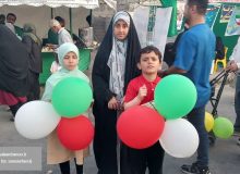 حماسه غدیر با فریاد ولایت و مقاومت در فریدونکنار