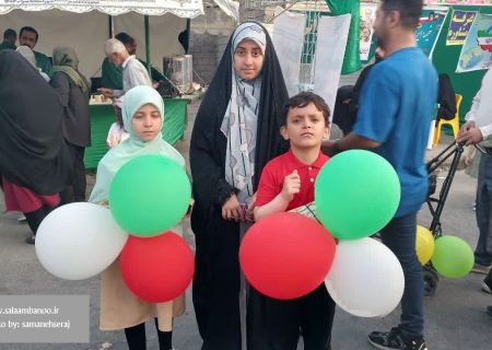 حماسه غدیر با فریاد ولایت و مقاومت در فریدونکنار